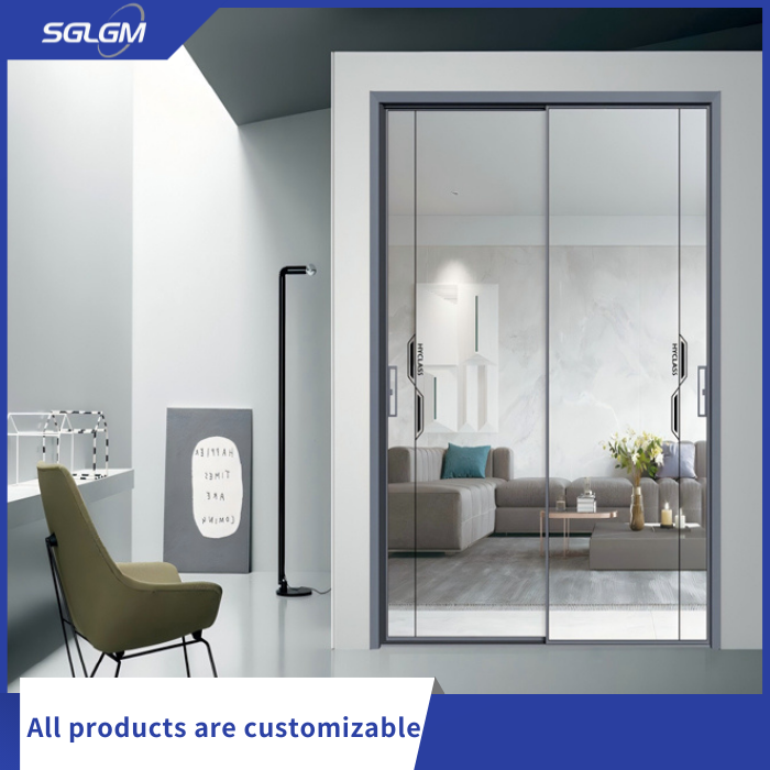 Drysau Llithro Alwminiwm Slimline